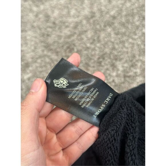 Darc Sport SHE Chopper Appliqué Everson Sweat Shorts Black Size XS Terry Cloth - Picture 7 of 14